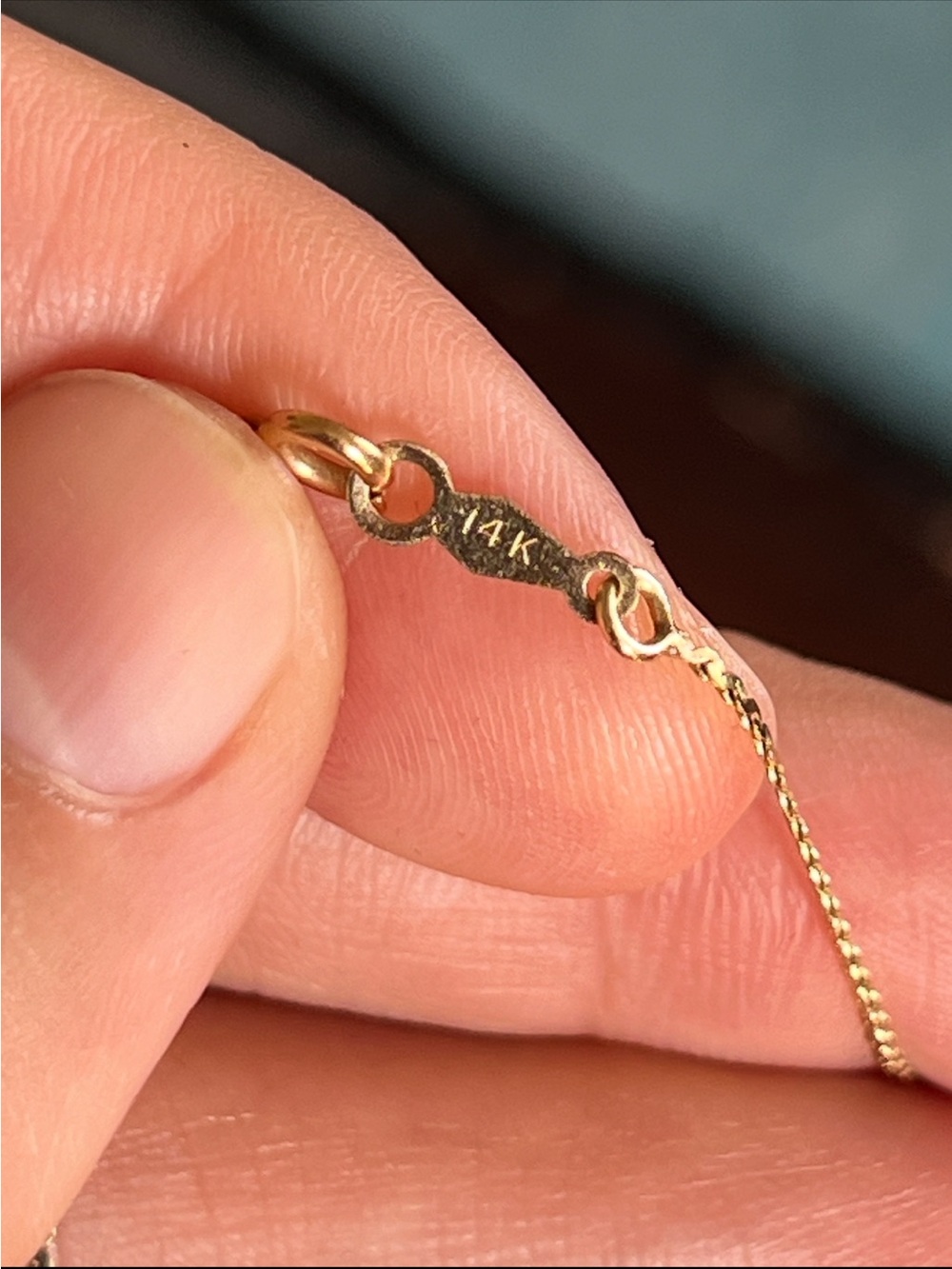 14k Gold Lattice Sphere Pendant Necklace - Women Jewelry - Picture 4 of 8